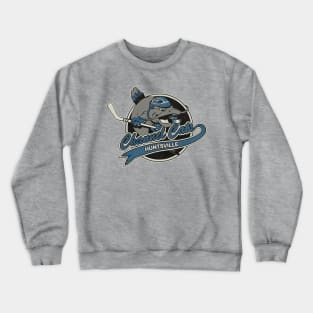 Defunct Huntsville Channel Cats Hockey Team Crewneck Sweatshirt